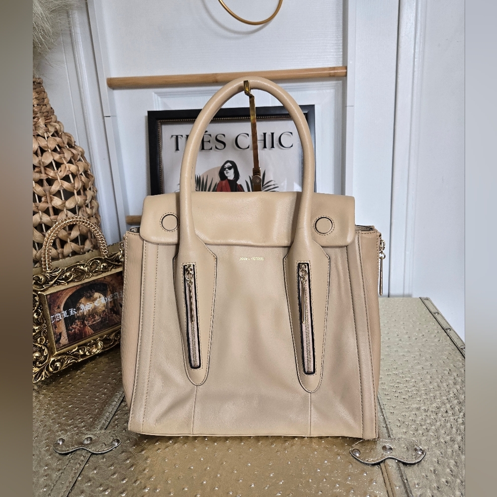 LUXURY CREAM TOTE BY POUR LA VICTOIRE
